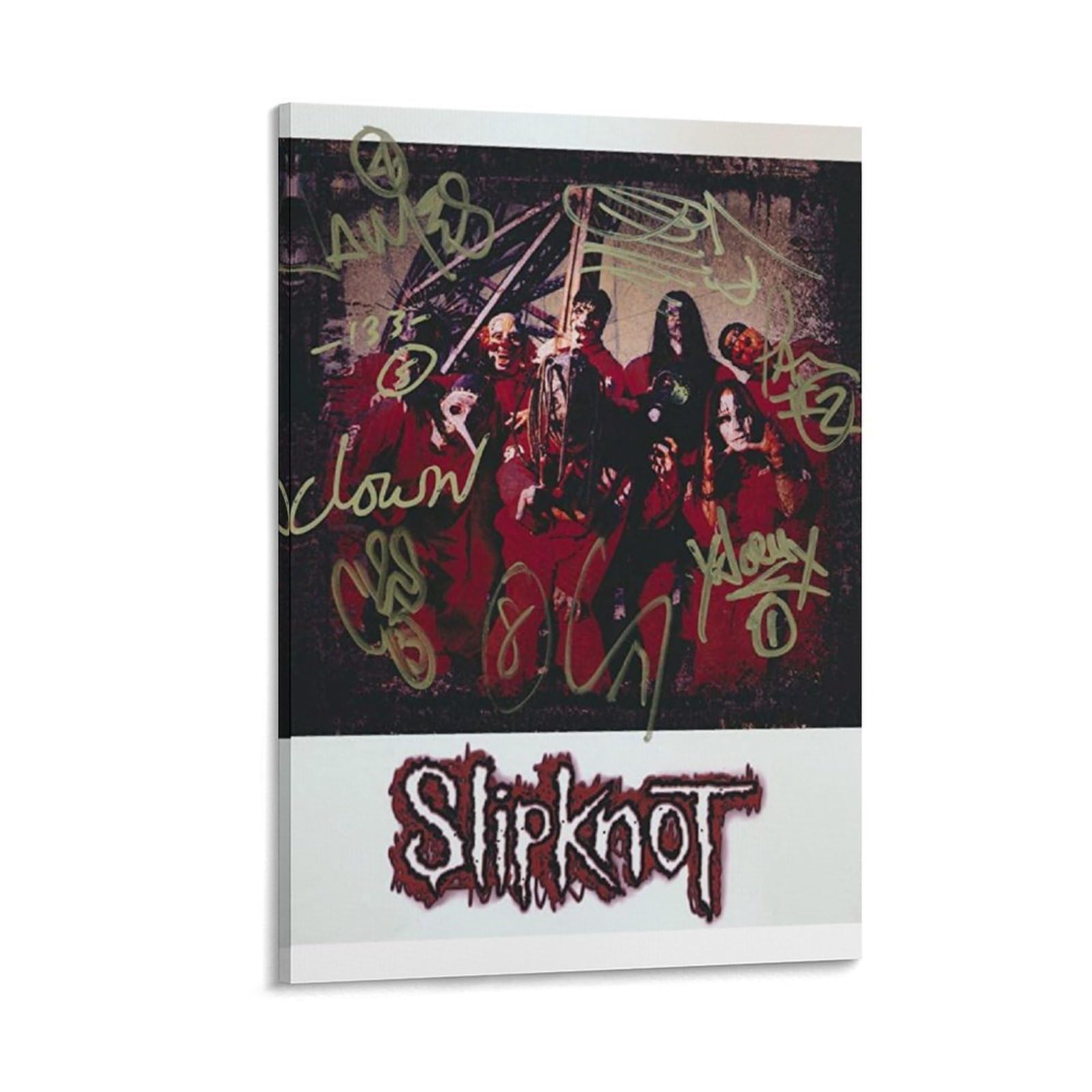 Slipknot のサイン入りポスター